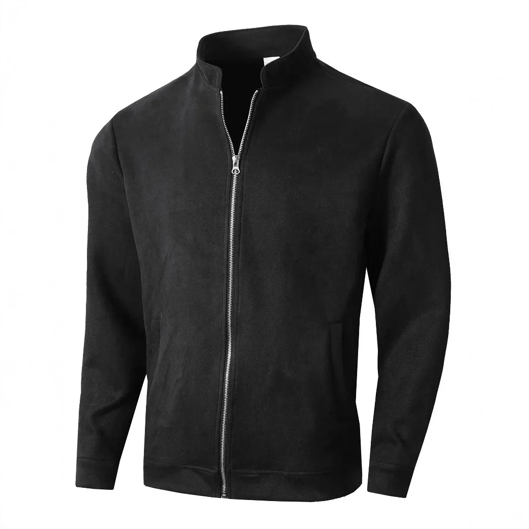 Elegante chaqueta con cremallera