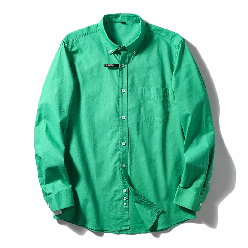 Camisa de algodón para hombre