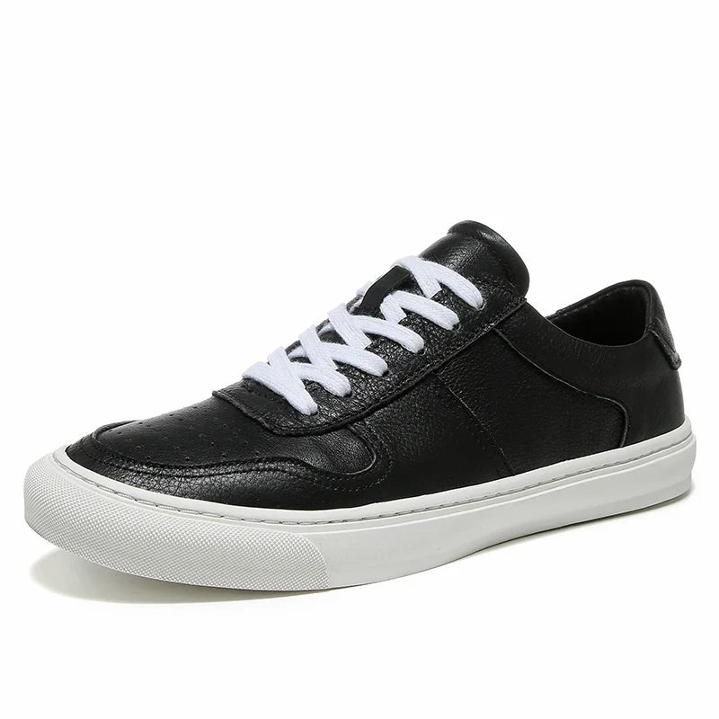 Elegantes zapatos de piel