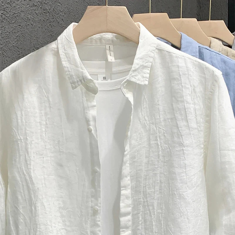 Camisa vintage de lino