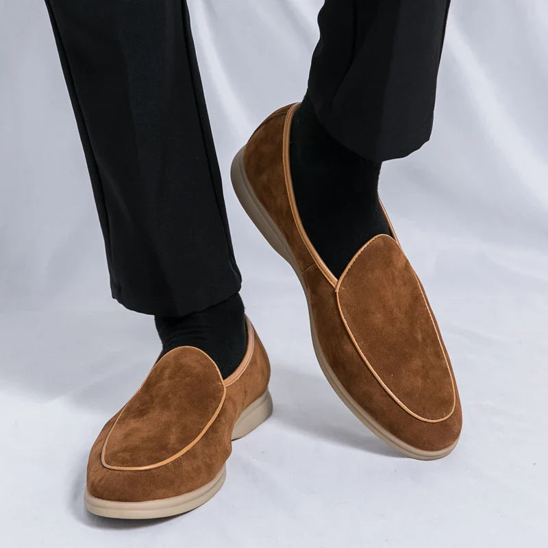Mocasines de ante Chic