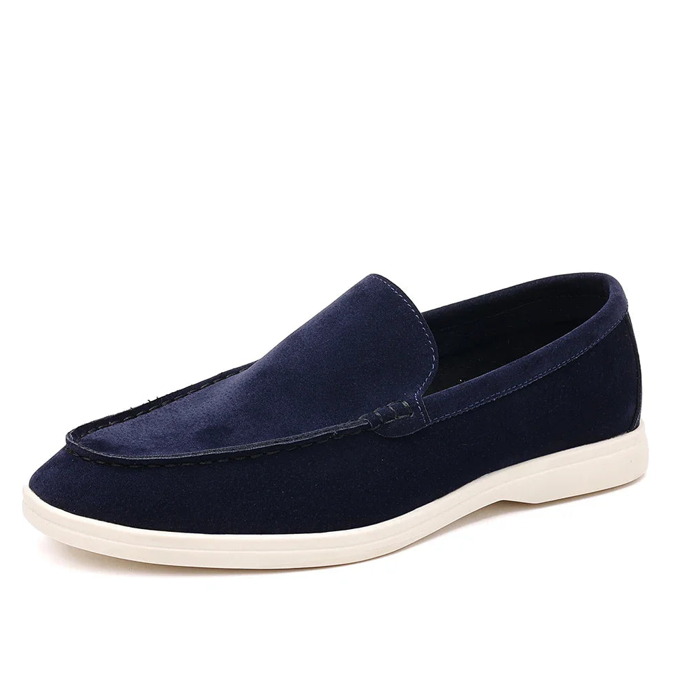 Mocasines casuales de ante