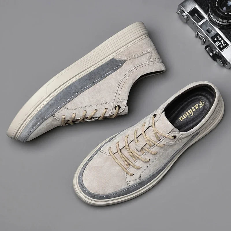 Elegantes zapatos de piel