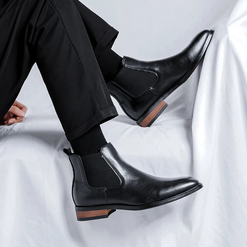 Botas Chelsea de estilo británico