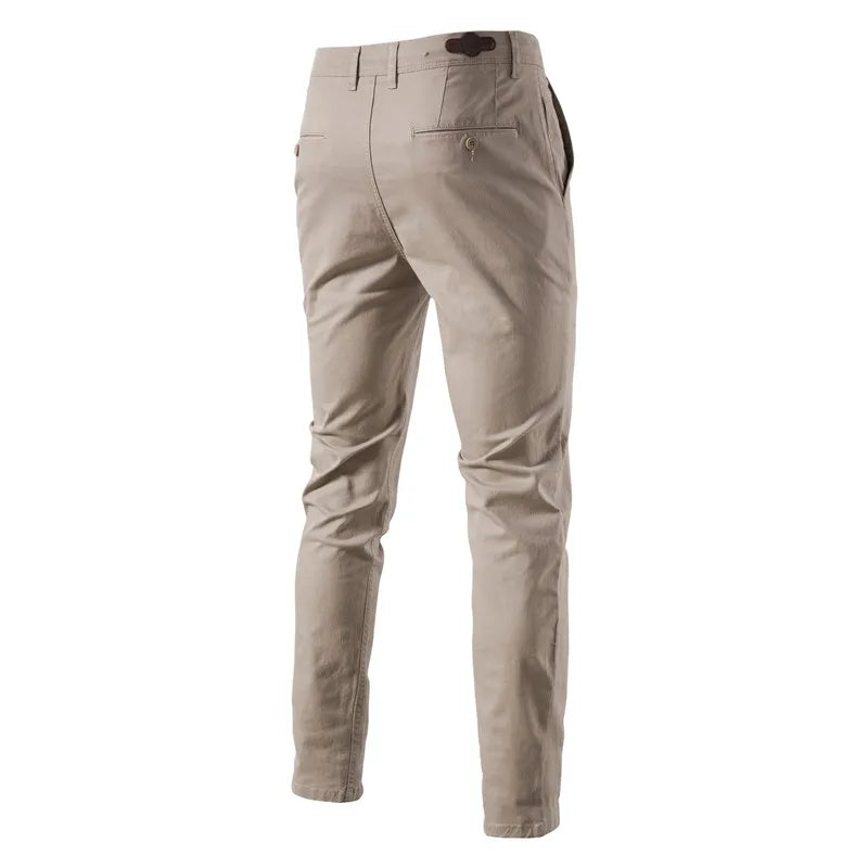 Pantalones informales de algodón