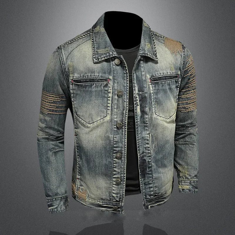 Chaqueta vaquera retro