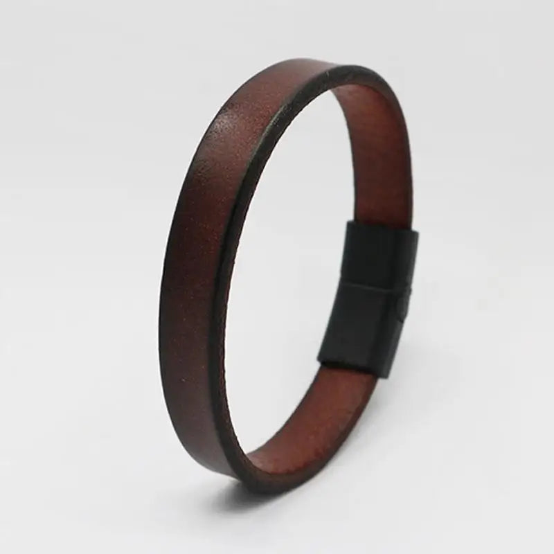 Pulsera de cuero para hombre