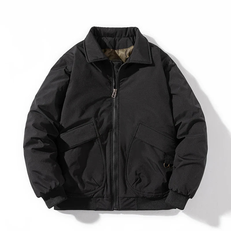Elegante cazadora bomber para hombre