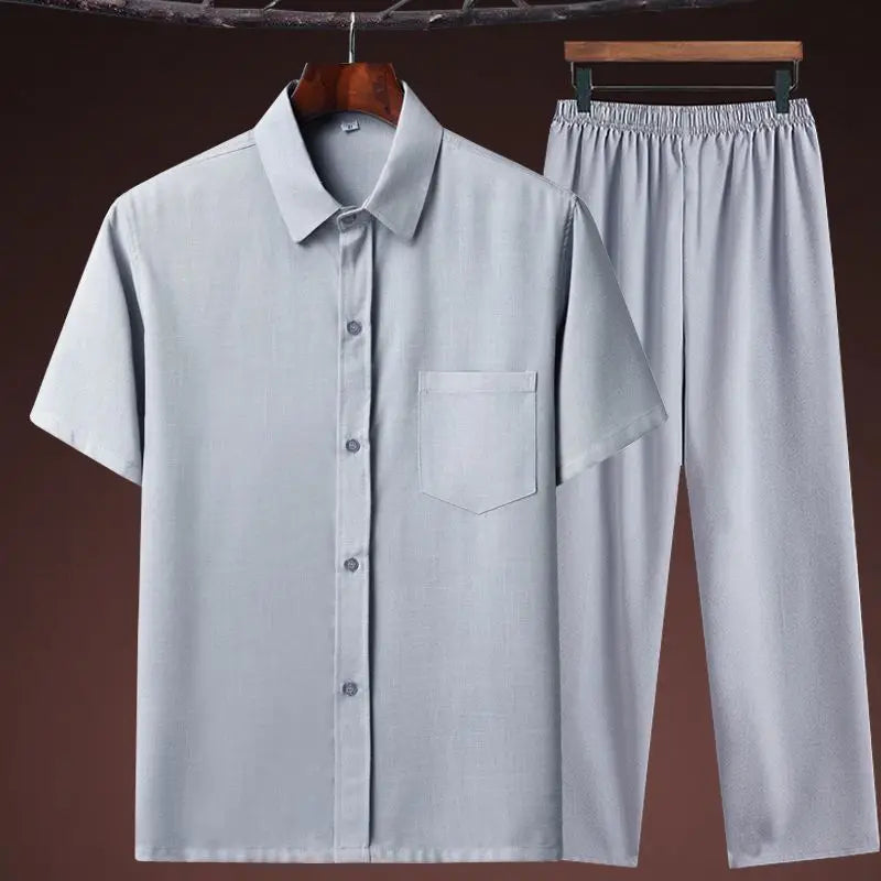 Conjunto informal de algodón