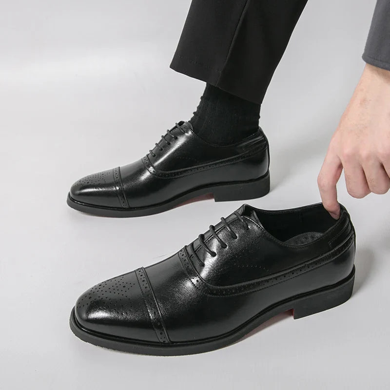 Zapatos de vestir elegantes para hombre