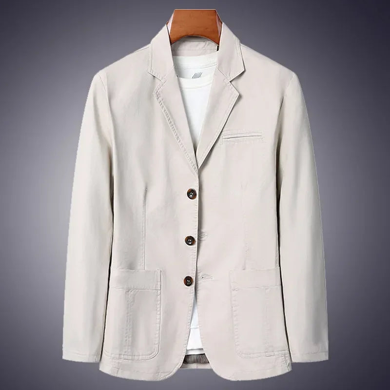 Elegante Blazer de algodón