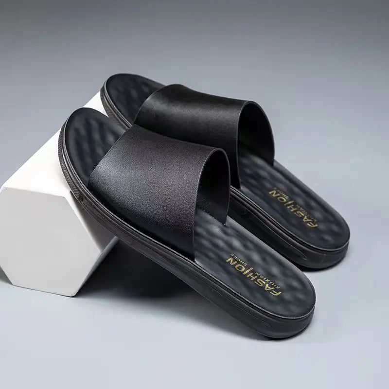 Elegantes sandalias de piel