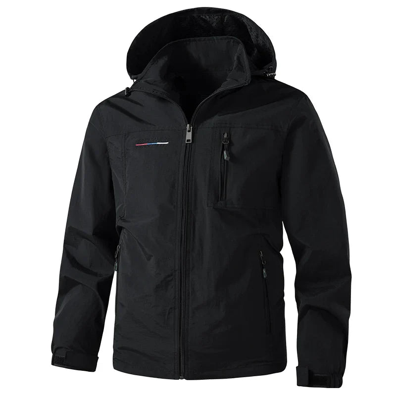 Chaqueta elegante e impermeable