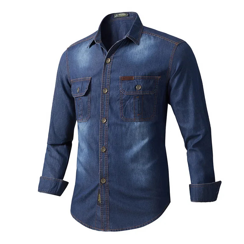 Camisa vaquera elegante