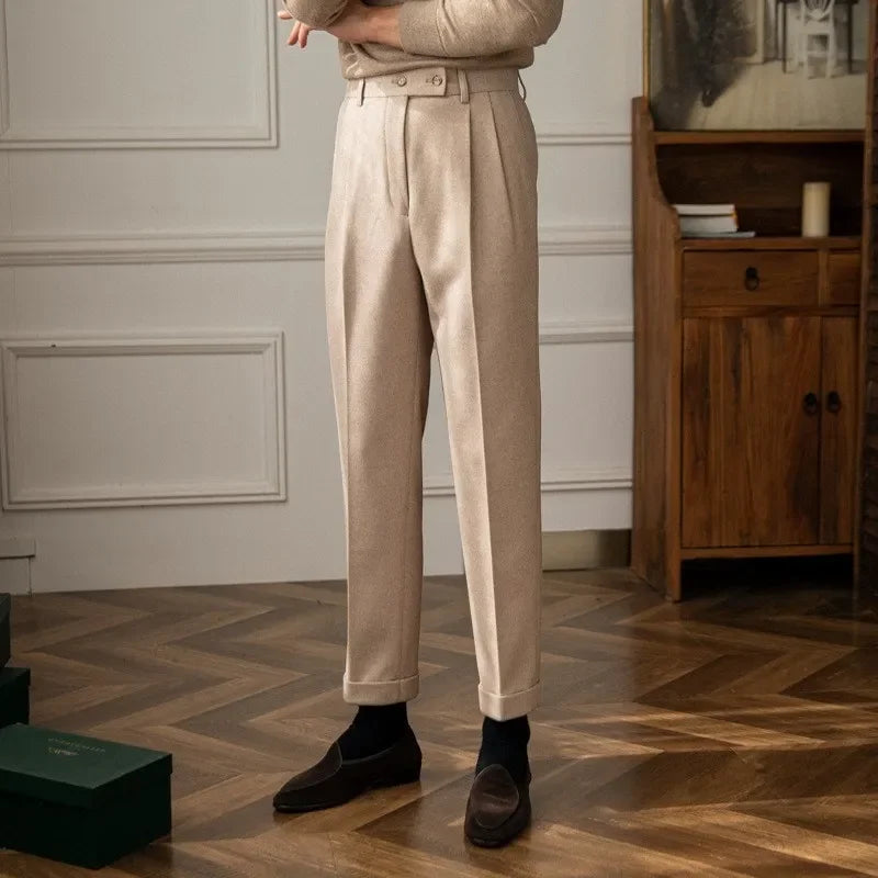 Pantalones de cintura alta