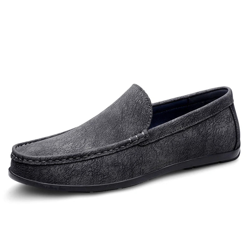 Mocasines de cuero elegantes para conducir