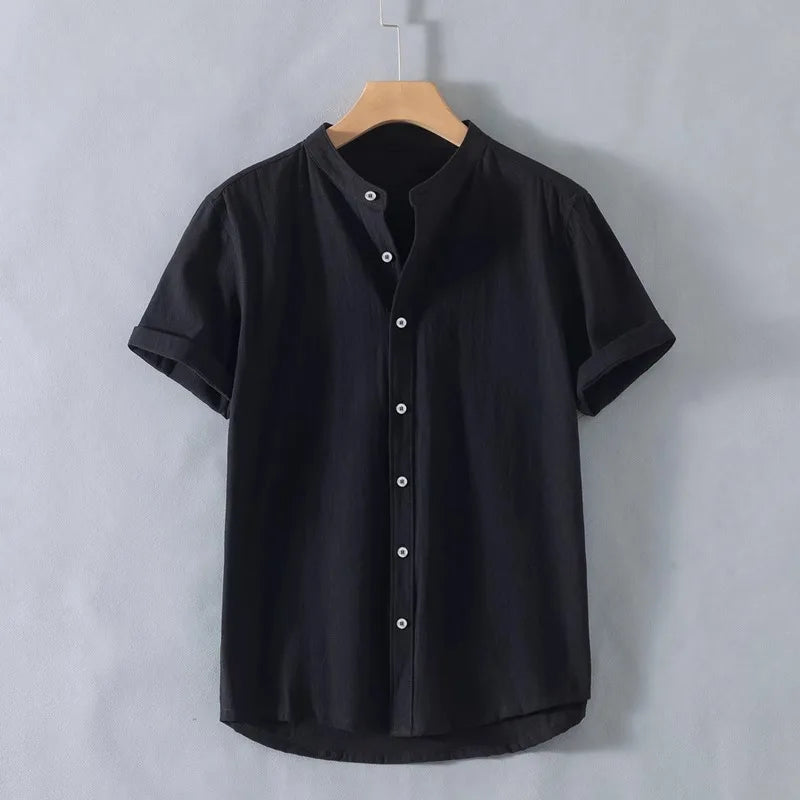Camisa de algodón transpirable