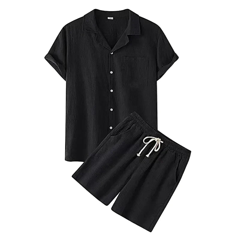 Elegante conjunto de algodón