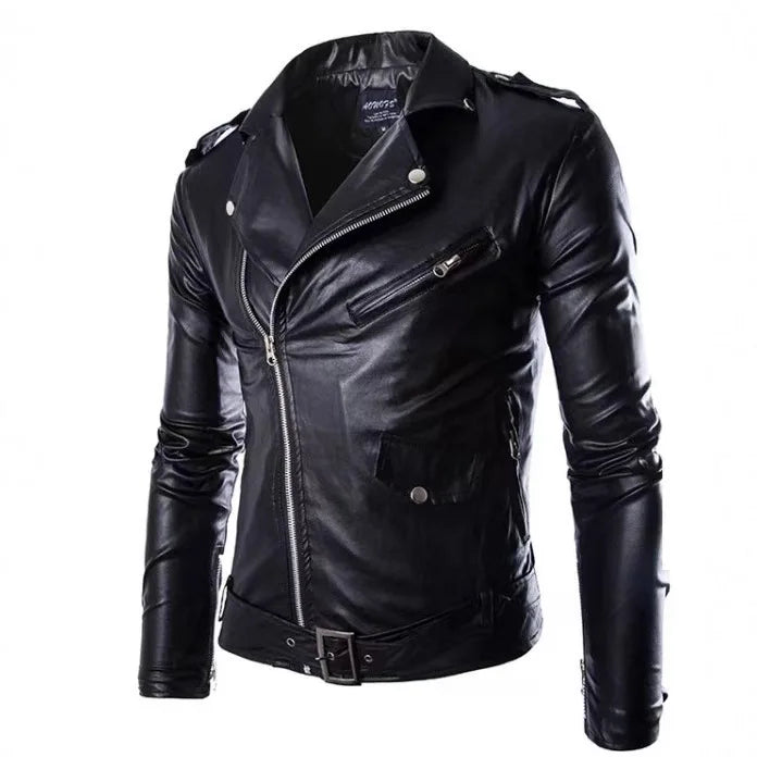 Chaqueta de cuero Premium