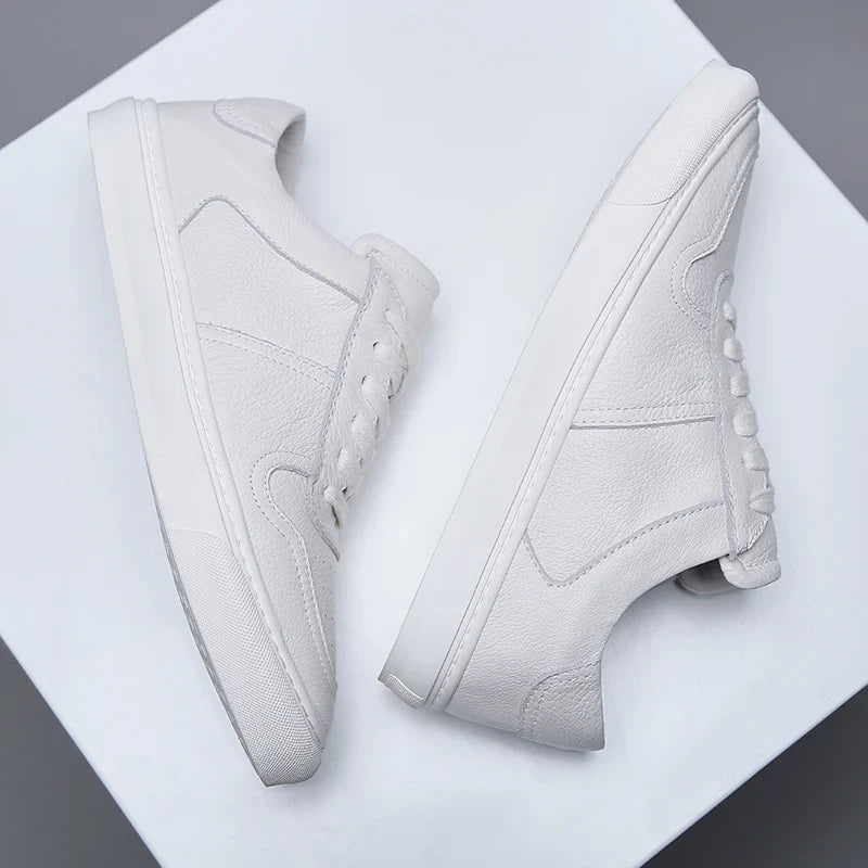 Elegantes zapatos de piel