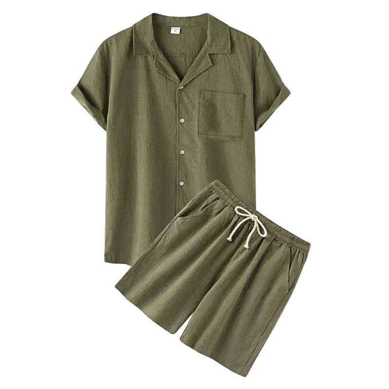 Elegante conjunto de algodón