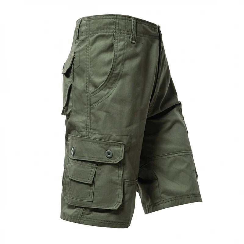 Pantalones cortos casual cargo a la rodilla