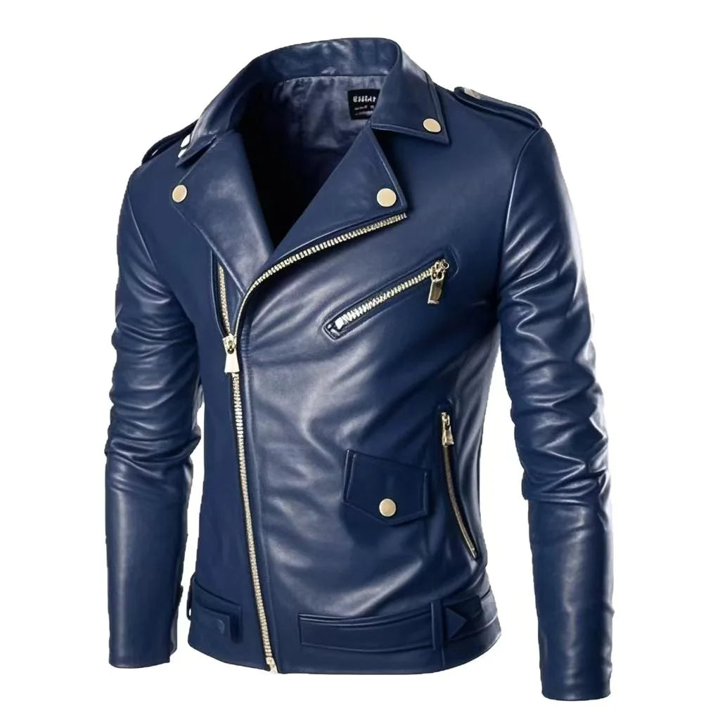 Chaqueta de cuero Premium
