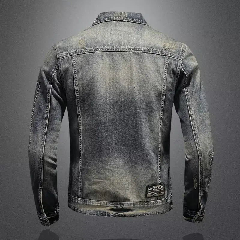 Elegante chaqueta vaquera