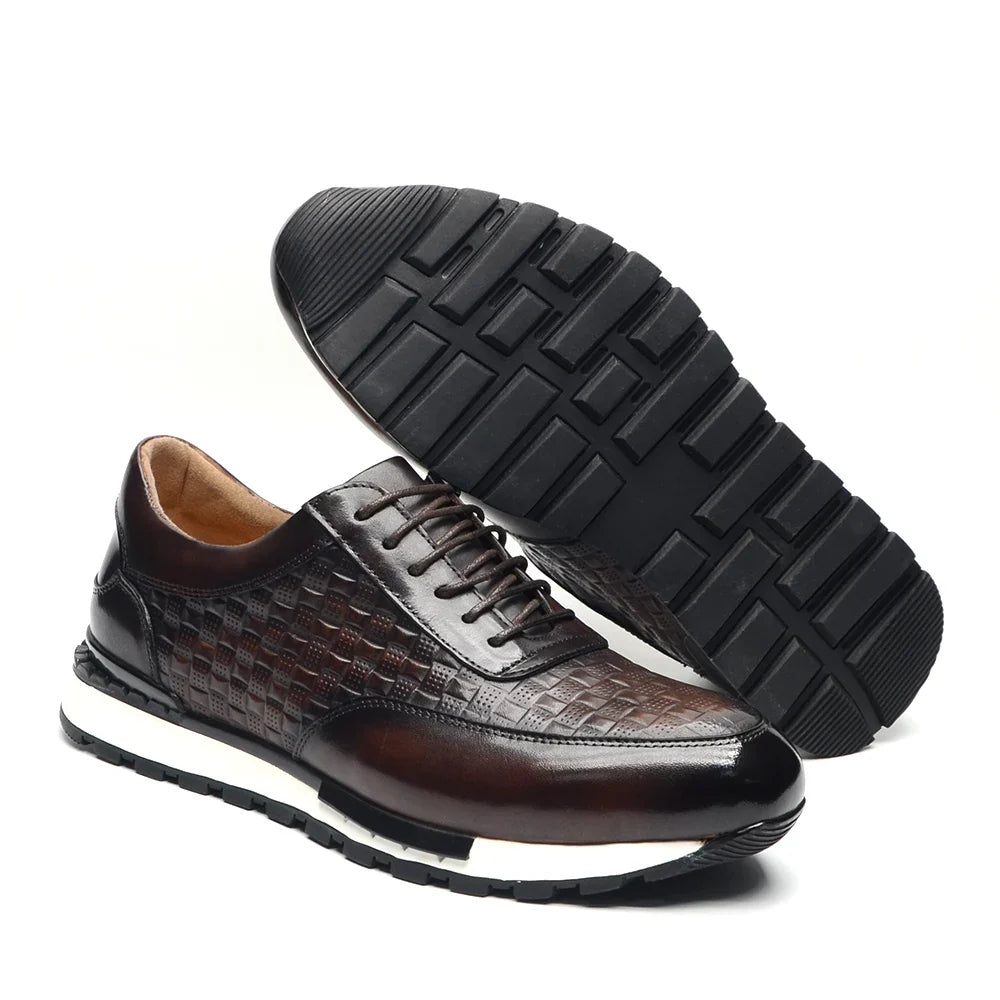 Zapatos de piel auténtica