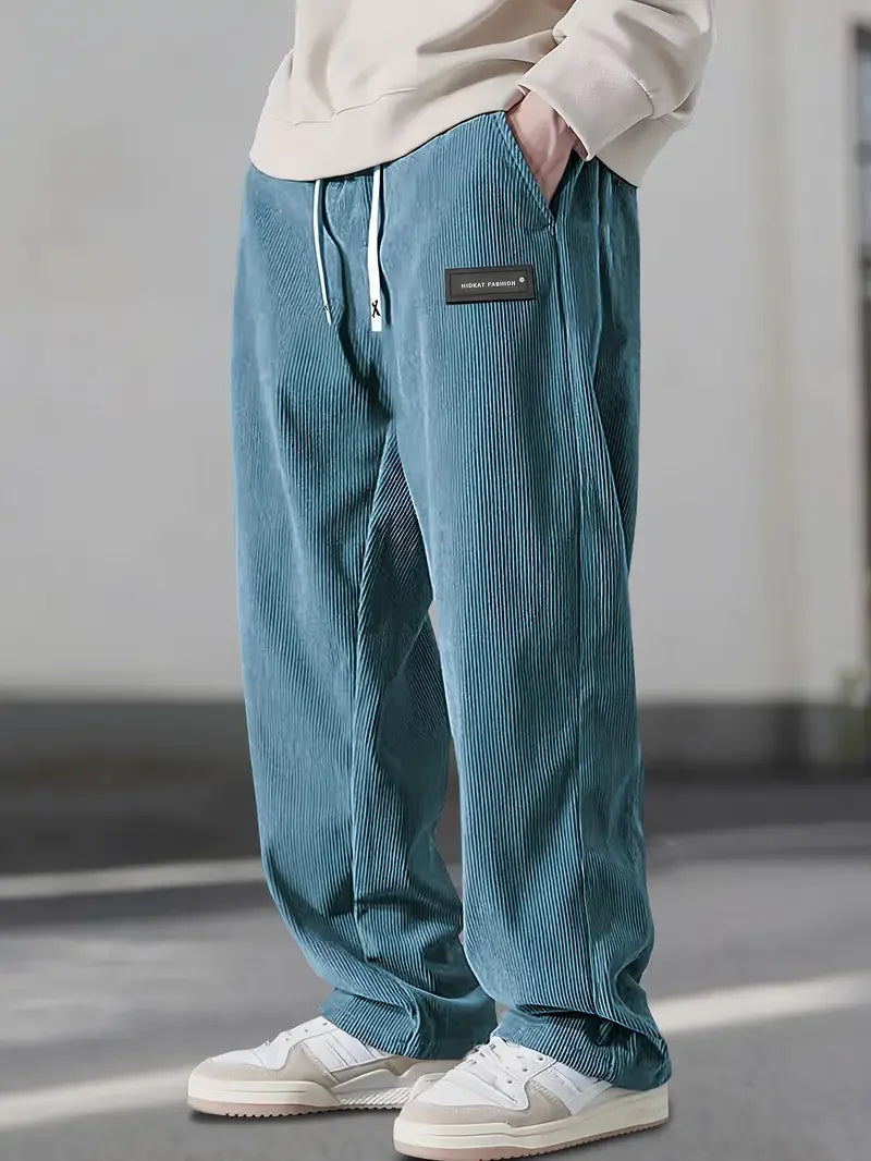 Pantalones informales de pana