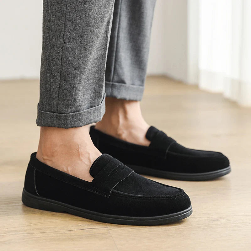 Elegantes mocasines transpirables