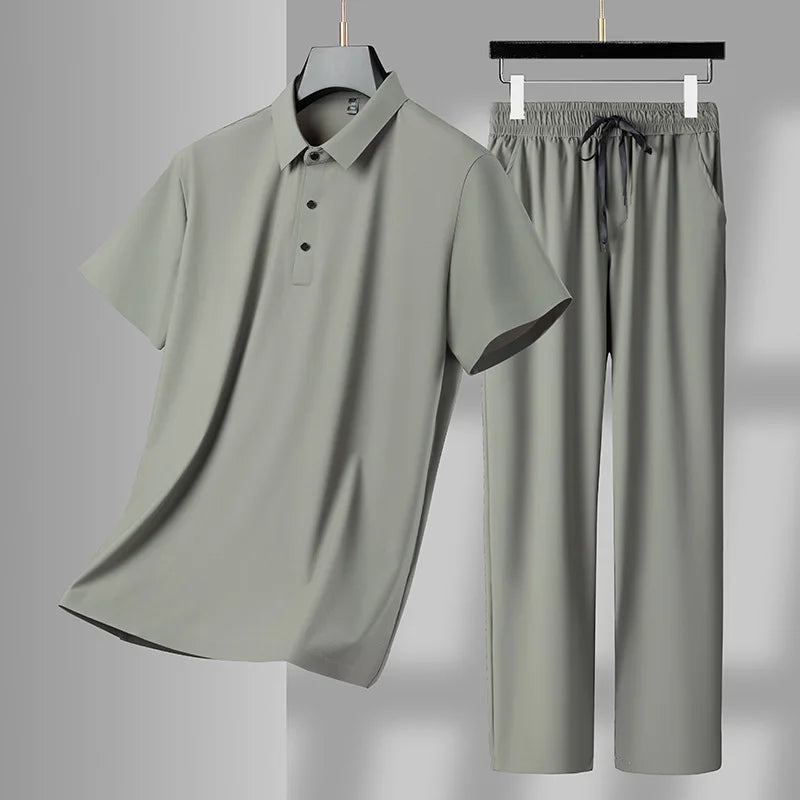 Conjunto de polos de verano transpirables