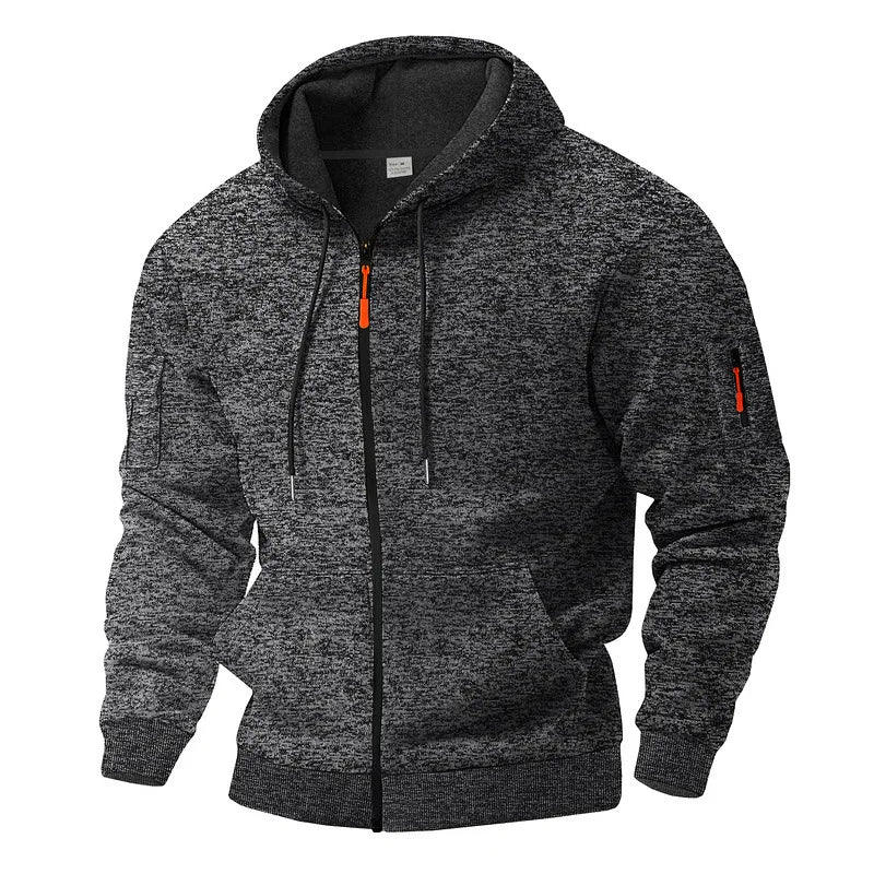 Elegante chaqueta polar