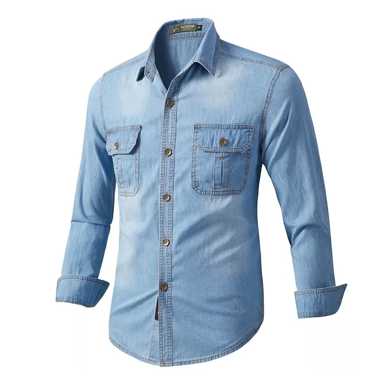 Camisa vaquera elegante