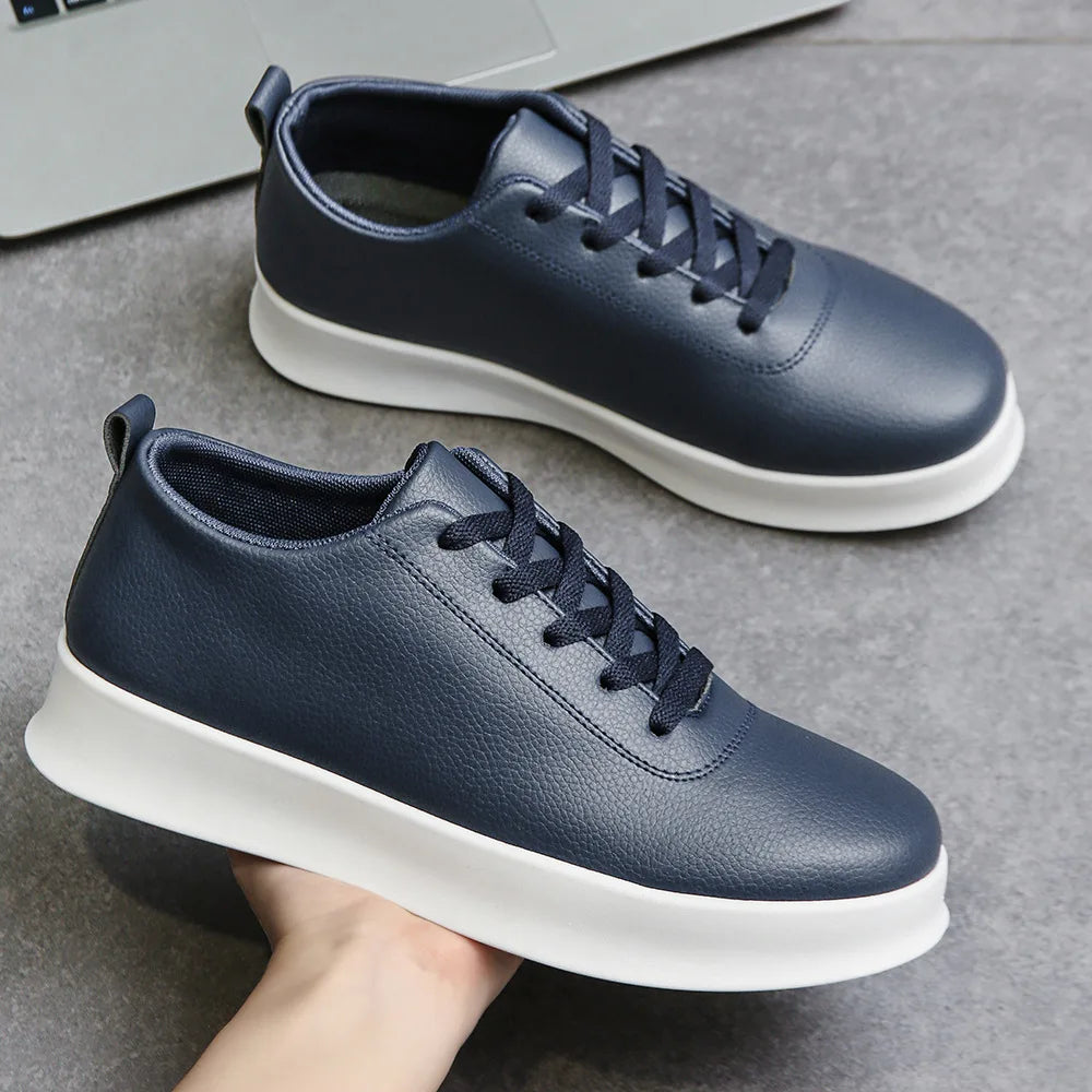 Elegantes zapatos de piel