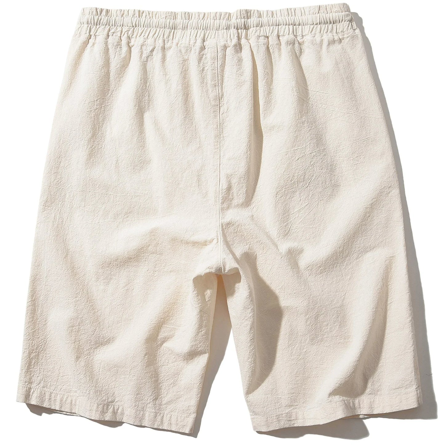 Elegantes pantalones cortos de algodón