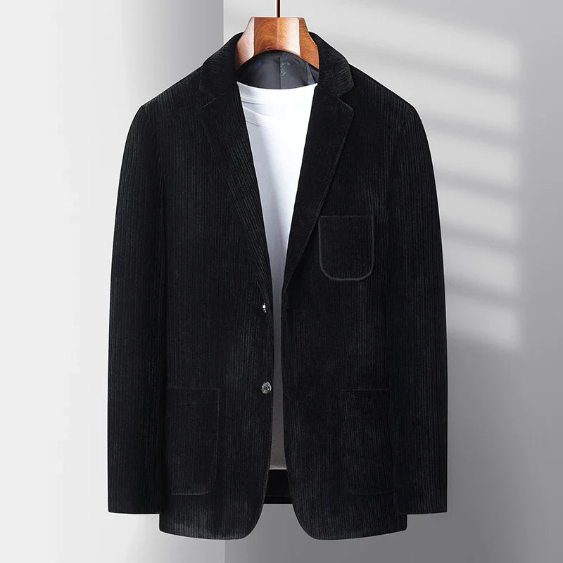 Elegante traje de pana Blazer