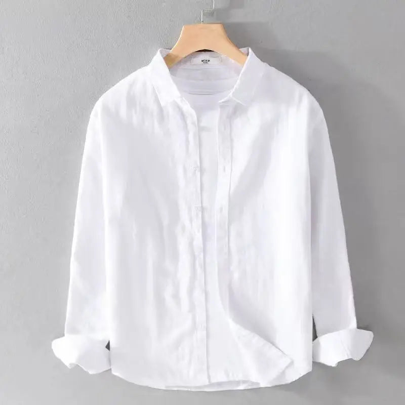 Elegante camisa de algodón