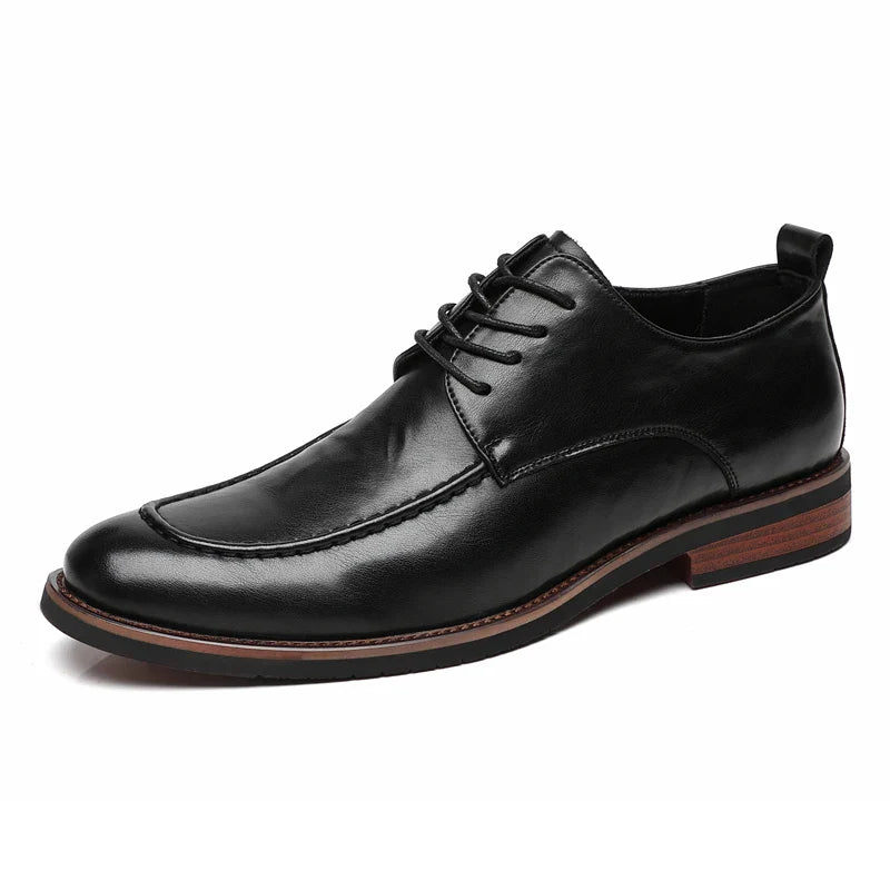 Zapatos de vestir Oxford de cuero italiano