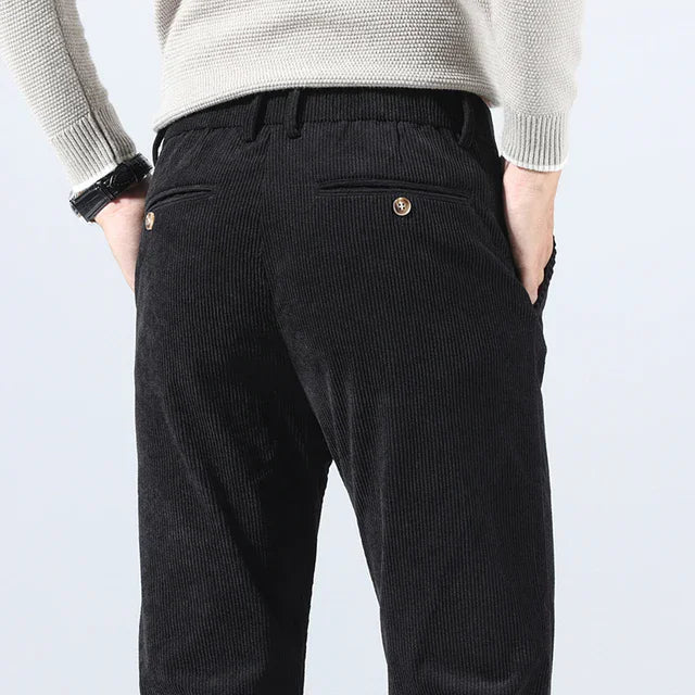 Pantalones informales de pana