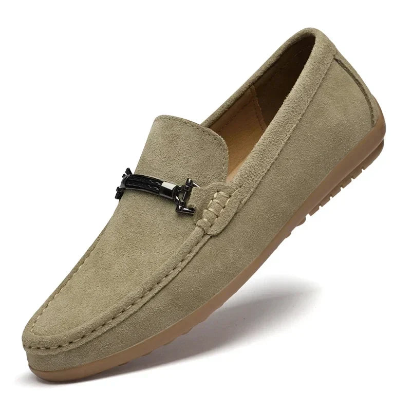 Mocasines de ante para conducir