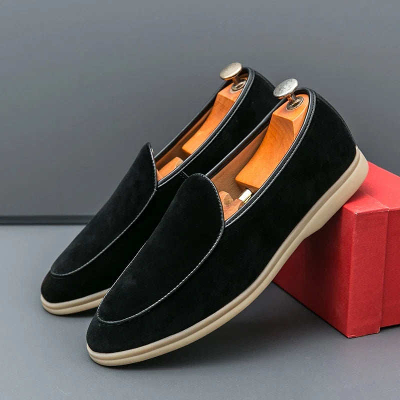 Mocasines de ante Chic