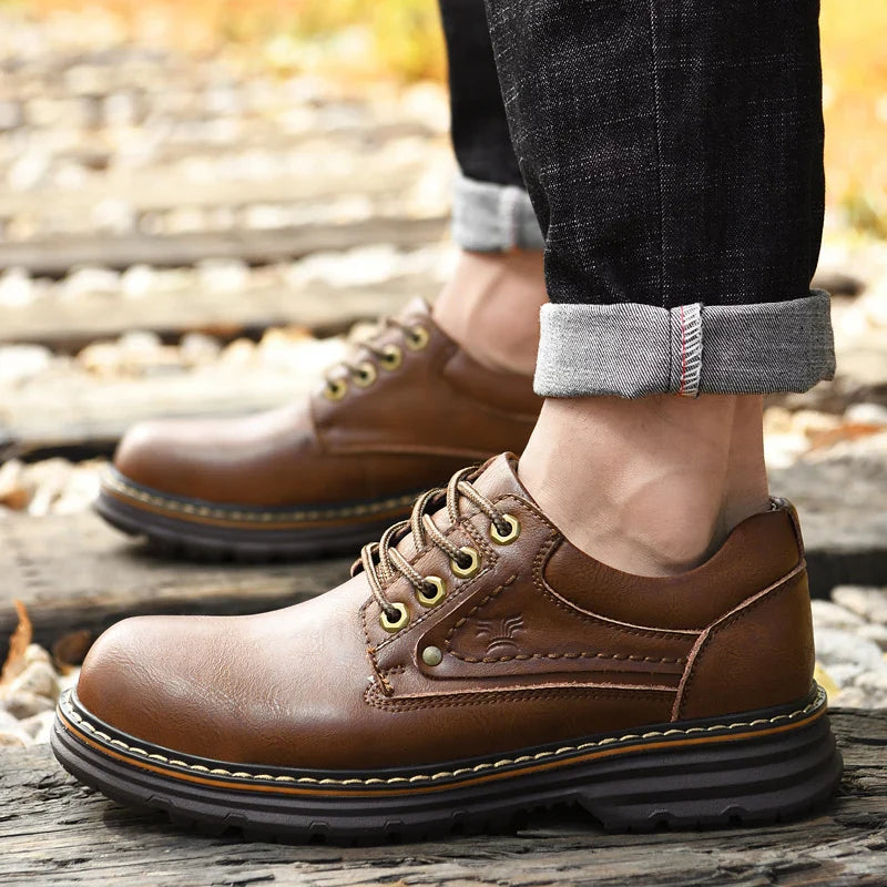 Zapatos Oxford de piel estilo británico