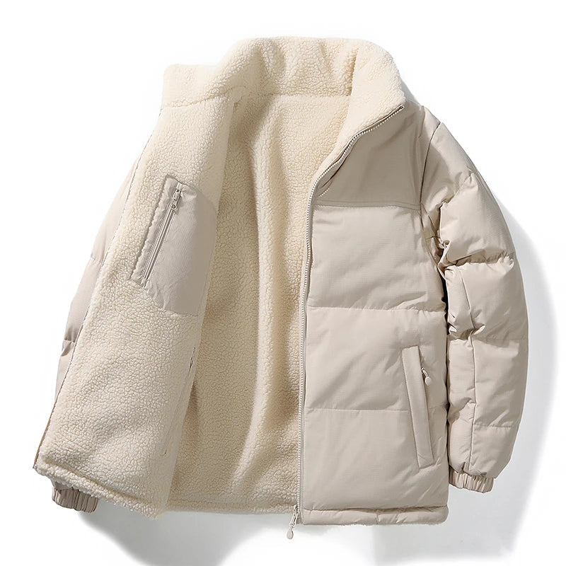 Elegante chaqueta reversible