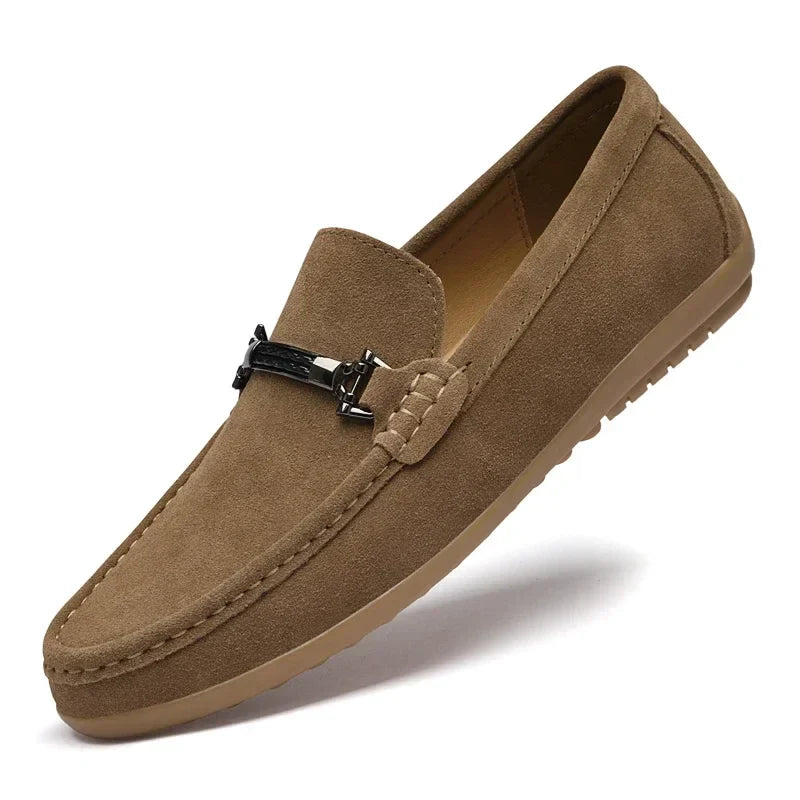 Mocasines de ante para conducir