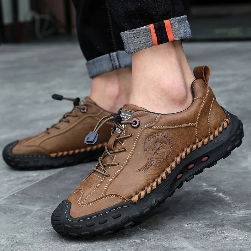 Zapatos de verano informales de cuero