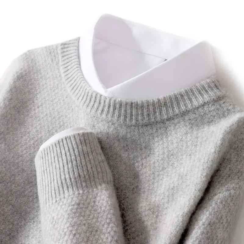 Elegante jersey de cachemira