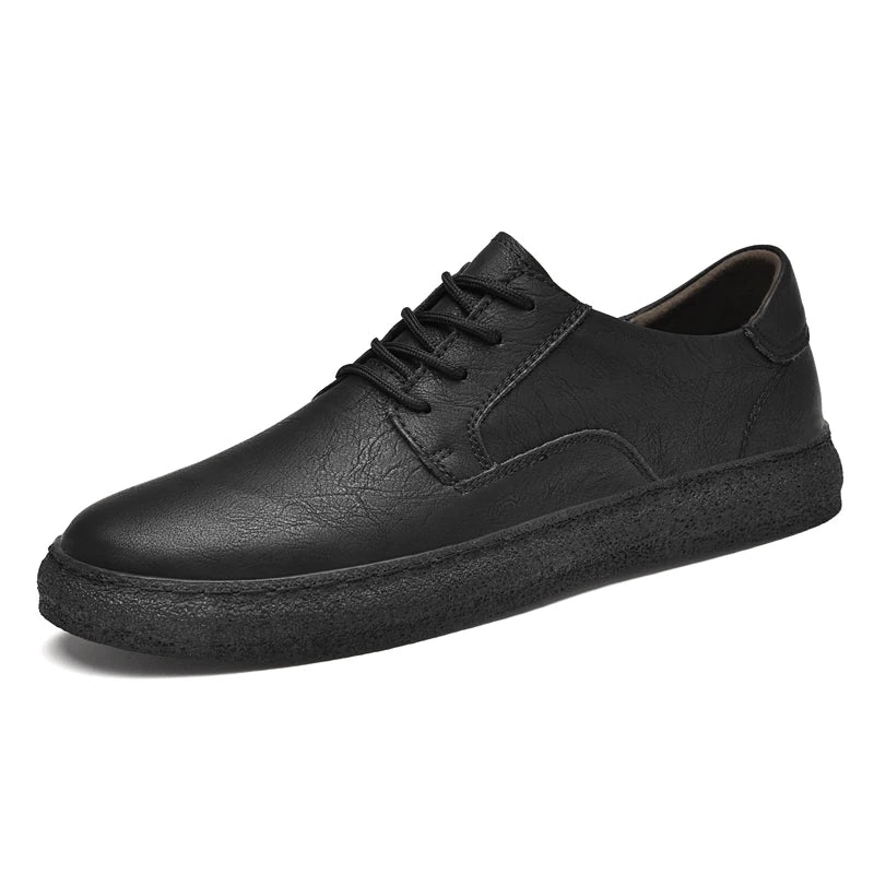 Elegantes zapatos de piel