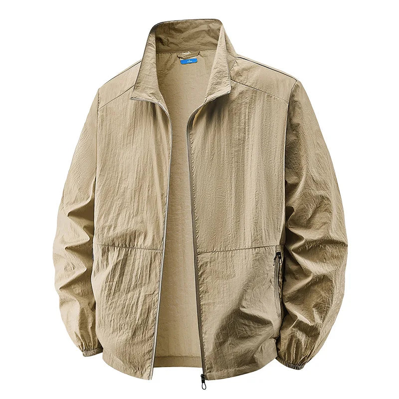 Elegante chaqueta de protección solar