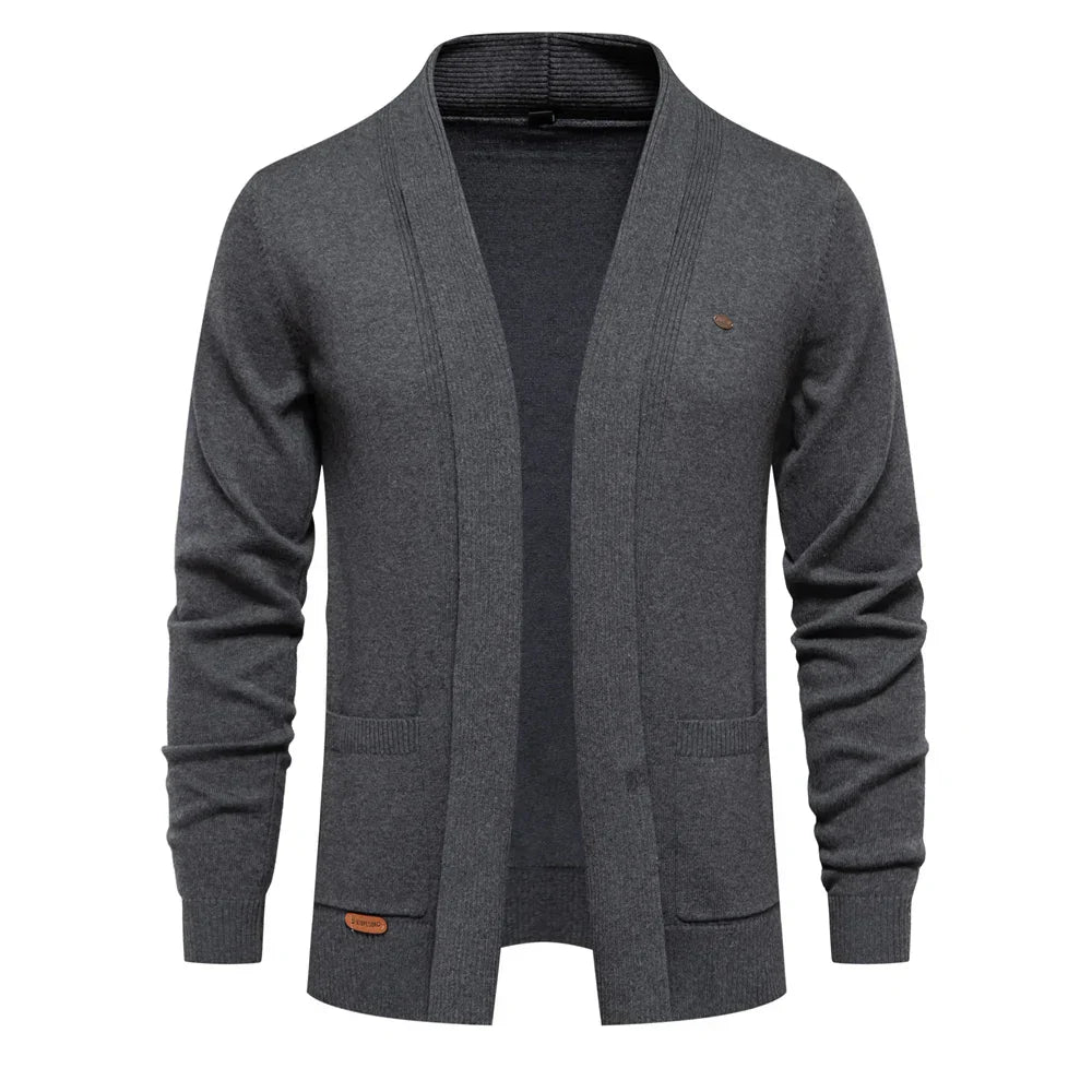 Elegante cárdigan para hombre